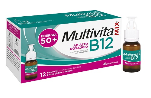MULTIVITAMIX B12 12 FLACONCINI - Farmacia Mortise