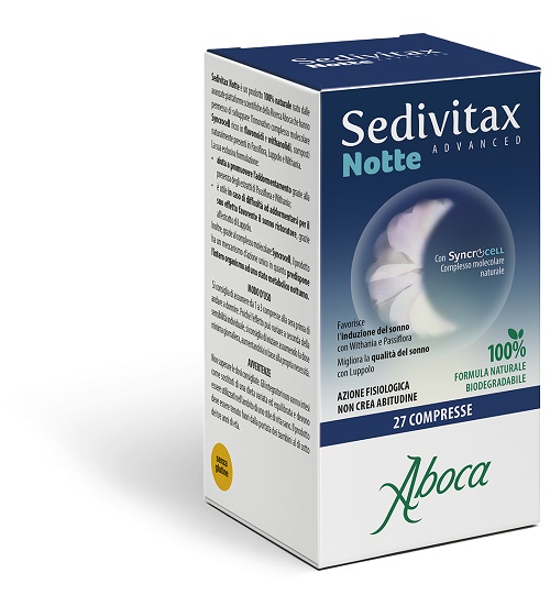 SEDIVITAX NOTTE ADVANCED 27 COMPRESSE - Farmacia Mortise
