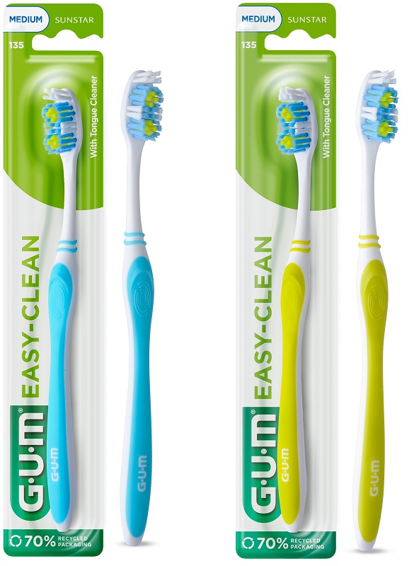 GUM EASY CLEAN TOOTHBRUSH - Farmacia Mortise