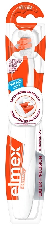 ELMEX EXPERT PRECISION CARIE SPAZZOLINO - Farmacia Mortise