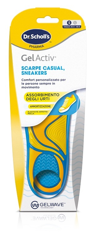 SCHOLL GELACTIV SCARPE CASUAL SNICKERS MISURA SMALL NUOVA SERIE 2025 1 PAIO - Farmacia Mortise
