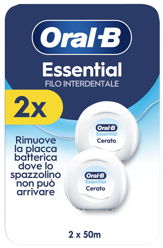 ORALB MAN FILO INTERDENTALE CERATO 50 METRI - Farmacia Mortise