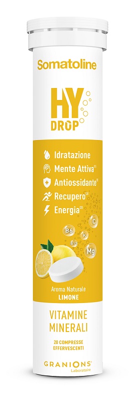 SOMATOLINE HYDROP LIMONE 20 COMPRESSE EFFERVESCENTI - Farmacia Mortise