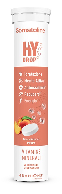 SOMATOLINE HYDROP PESCA 20 COMPRESSE EFFERVESCENTI - Farmacia Mortise