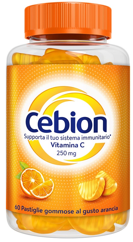 CEBION 60 PASTIGLIE GOMMOSE GUSTO ARANCIA - Farmacia Mortise