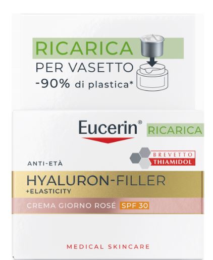 EUCERIN HYALURON FILLER+ ELASTICITY CREMA GIORNO ROSE' SPF30 50 ML - Farmacia Mortise