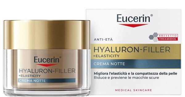EUCERIN HYALURON FILLER+ ELASTICITY CREMA NOTTE 50 ML - Farmacia Mortise