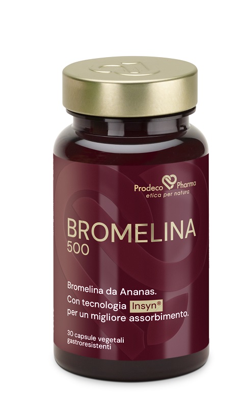 PRODECO INSYN BROMELINA 500 30 CAPSULE - Farmacia Mortise